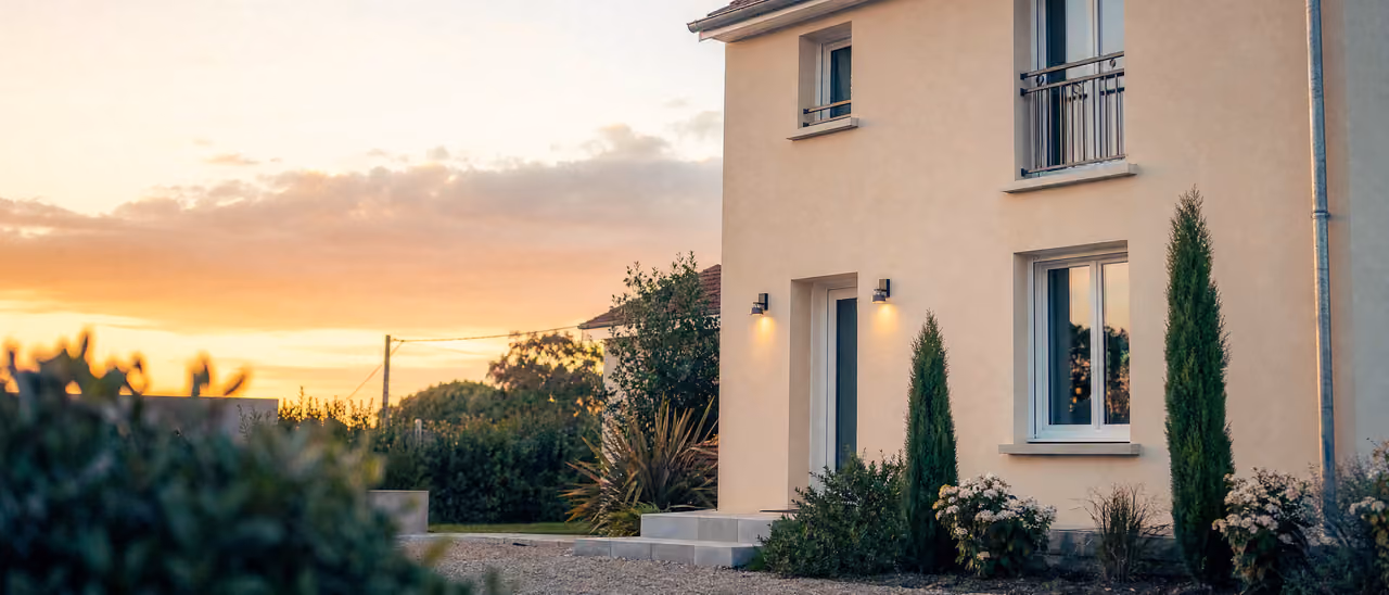 Maison individuelle française fraîchement rénovée